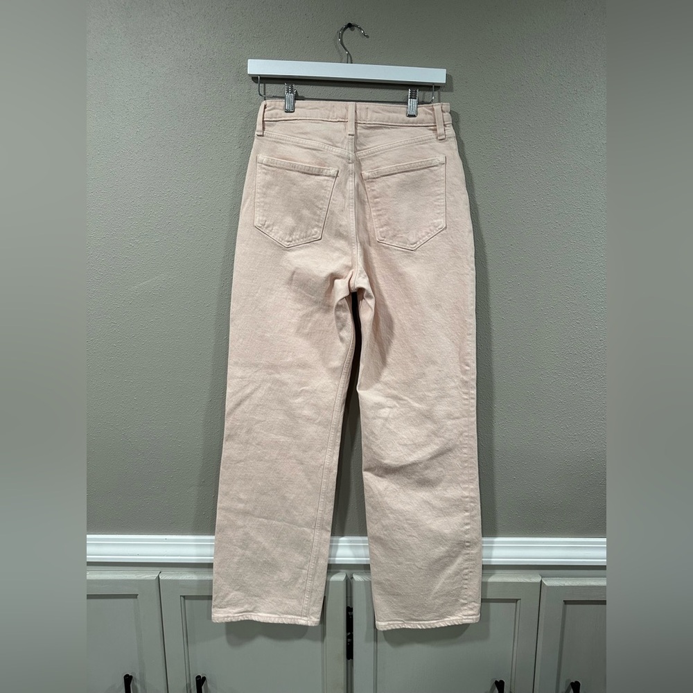 Abercrombie 90’s Relaxed Straight Jean Light Pink - Picture 9 of 12